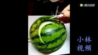 假吃哈密瓜视频,一场视觉与味觉的错觉之旅